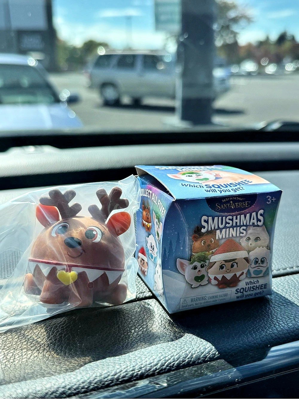 Santaverse Smushmas Mini squishee.